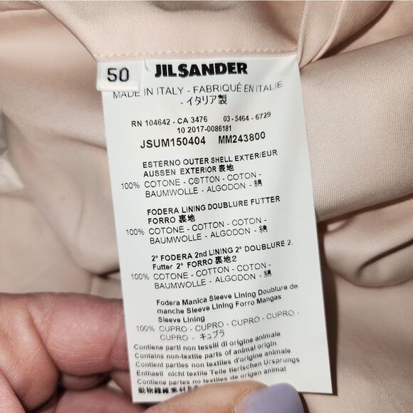 NWT Jil Sander Blazer - Very Light Pink - Picture 9 of 12